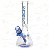 Phoenix Beaker ⋇ 3 Colors ⋇ 10" Ice Beaker Glass Bongs