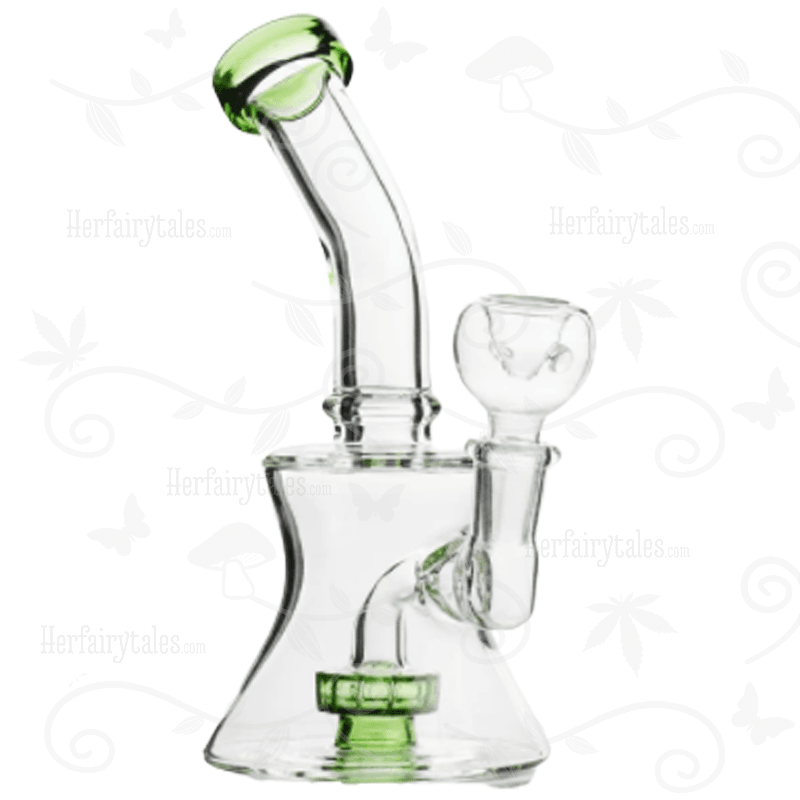 Conical Shower ⋇ 2 Colors ⋇ 7" Colored Ice Glass Bongs