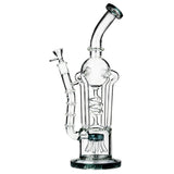 Eight Mile High ⋇ 2 Colors ⋇ 16" Recycler Perc Glass Bongs
