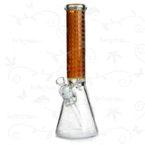 Engraved Crystal ⋇ 3 Colors ⋇ 14" 7mm Ice Glass Bongs