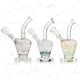 Fancy Pot ⋇ 3 Colors ⋇ 7" Cute Themed Glass Bongs