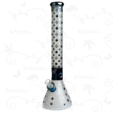 Frosted Tower ⋇ 16 Inch ⋇ 7mm Thick Electroplated Ice Bongs