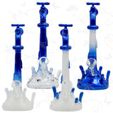 Frozen Faucet ⋇ 4 Styles ⋇ 9" Water Faucet Themed Glass Bongs