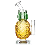 Mad Kahuna ⋇ 8" Pineapple Themed Colored Perc Ice Bongs