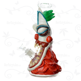 Scary Clown ⋇ 12.5 Inch ⋇ Themed Cartoon Glass Ice Bong