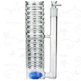 The Expendables ⋇ 4 Colors ⋇ 18" Huge Colored Perc Ice Glass Bongs