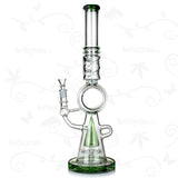 The Glacier Express ⋇ 3 Colors ⋇ 18" Large Perc Ice Glass Bongs