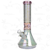 The Honey Bee ⋇ 3 Colors ⋇ 12.5" Holographic Ice Glass Bongs