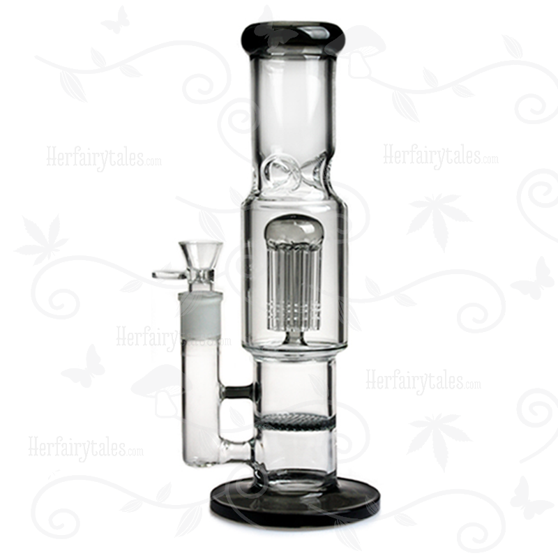 The Little Master ⋇ 3 Colors ⋇ 12" Ice Straight Tube Bong