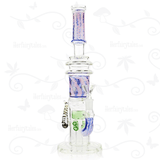 The Mighty Speer Fish ⋇ 2 Colors ⋇ 14" Fancy Perc Bongs